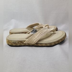 UGG Australia boho flip flop Sandals Womens size 7 US